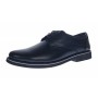 Pantofi barbati casual din piele naturala, Negru, TEST76N